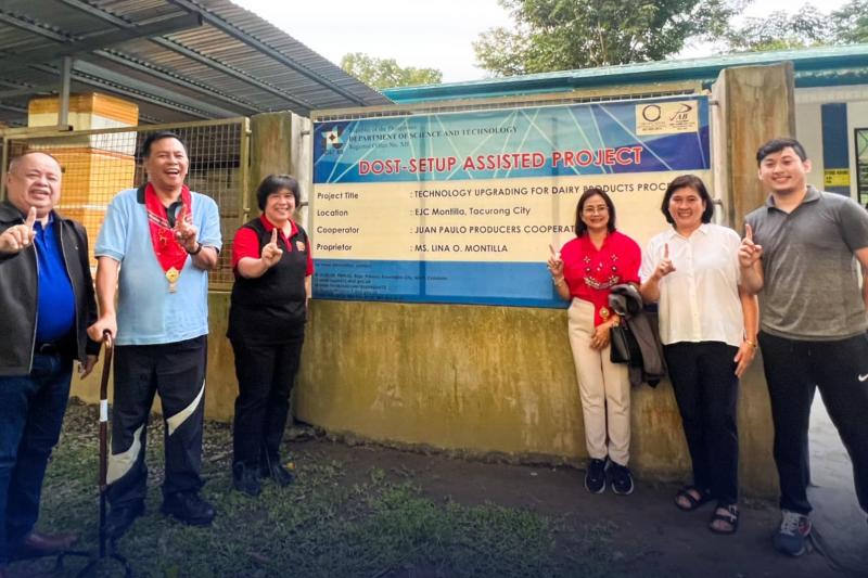 DOST OFFICIALS VISIT JUAN PAULO PRODUCERS COOPERATIVE