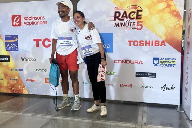 Robinsons Appliances Holds ‘Race to A Minute’ Year 5 at Robinsons Galleria