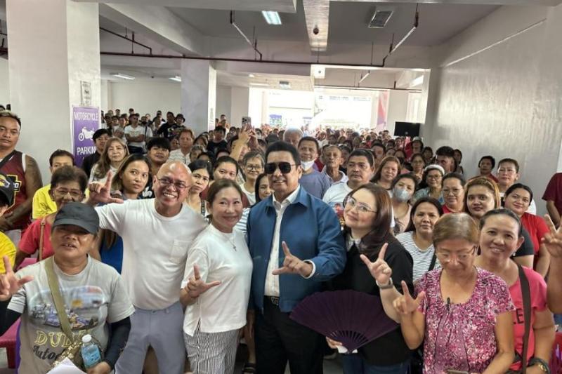 AICS PAYOUT NG DSWD PINANGUNAHAN NI LAPID