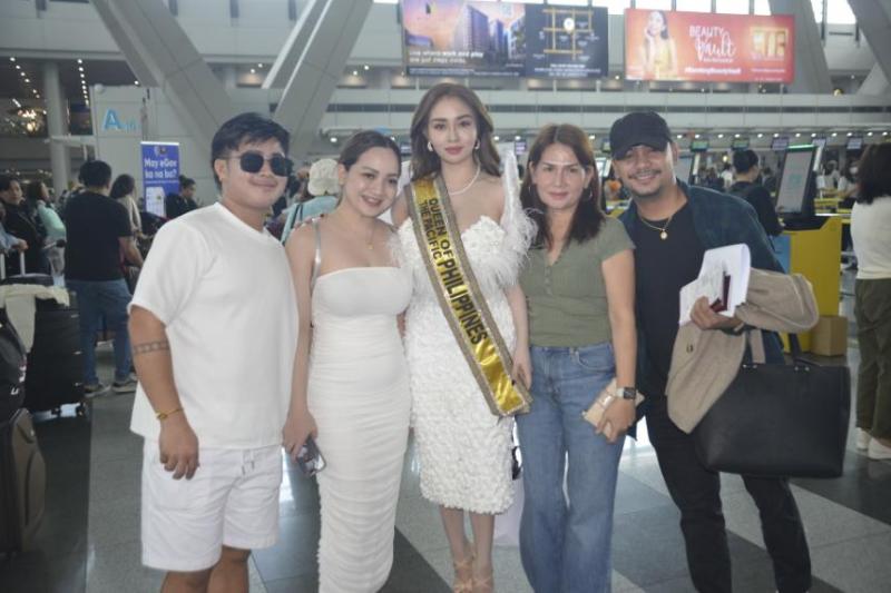 PH candidate Alyssa Alday, umalis na ng bansa para  sa The Queen of the Pacific International