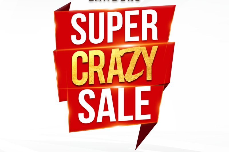 Landers Super Crazy Sale 2025 Brings Five Days of Bigger Discounts and Crazier Deals