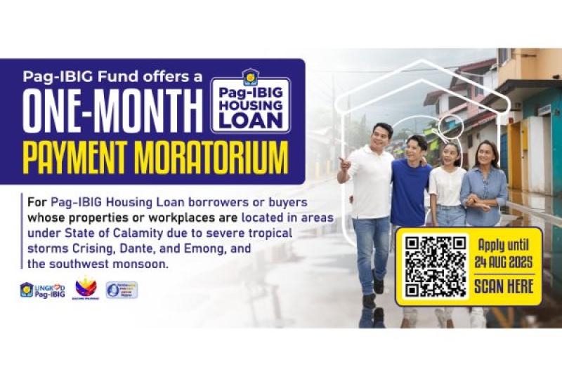 Pag-IBIG Fund Offers Housing Loan Moratorium in Calamity-Hit Areas, Heeds President Marcos’ Call to Extend Assistance