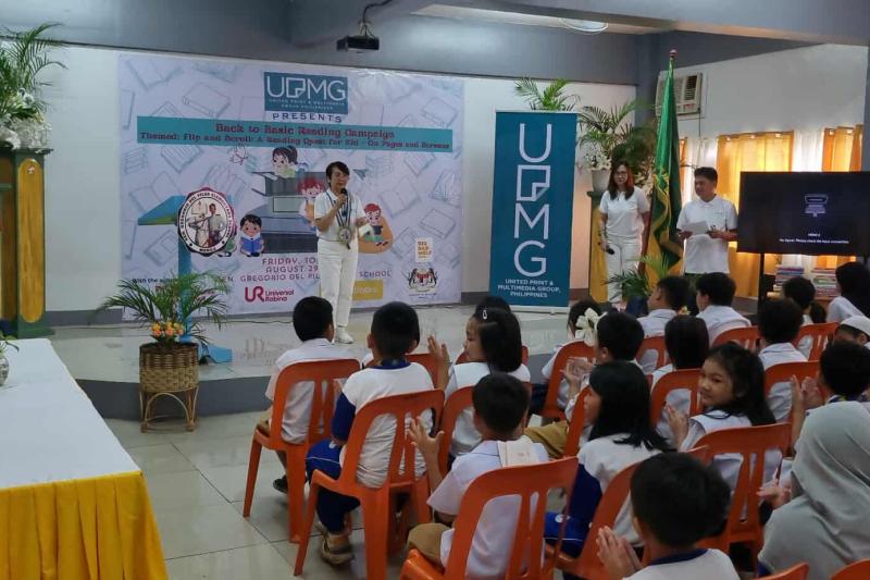 UNITED PRINT & MULTIMEDIA GROUP PHILIPPINES Launches BACK TO BASIC : FLIP & SCROLL A Reading Quest for Every Kid on Print & Screen