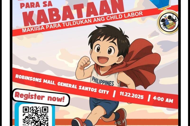 “Dalagan Para sa Kabataan” set in GenSan to push child labor-free communities