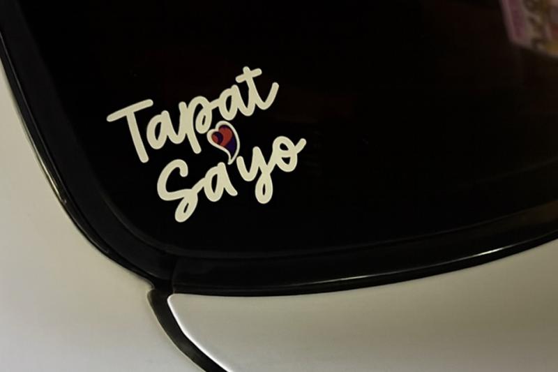 Streets and Social Media Abuzz with ‘Tapat Sa’Yo’ Sticker Craze