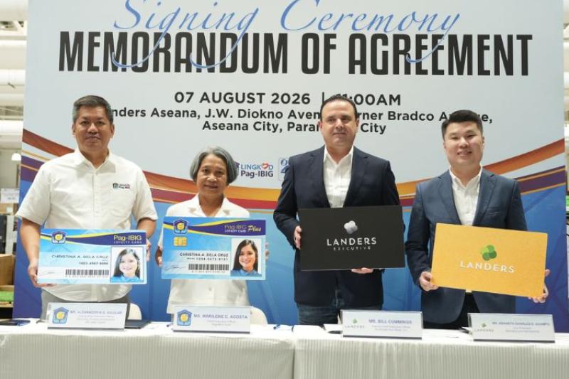 Pag-IBIG Fund, Landers Partner to Bring More Savings on Members’ Everyday Expenses